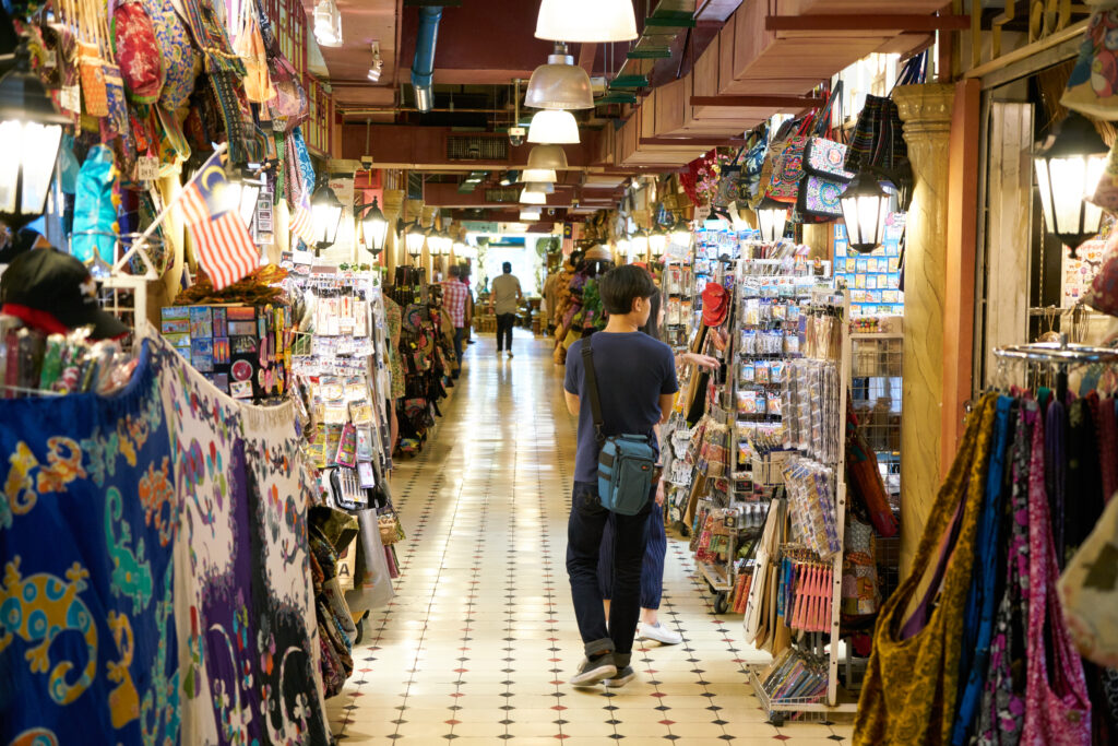 Bazaar in Asia